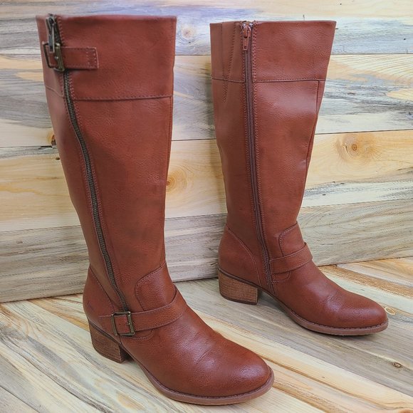 b.o.c. Shoes - B.O.C. Coffee Tall Heel Riding Boots